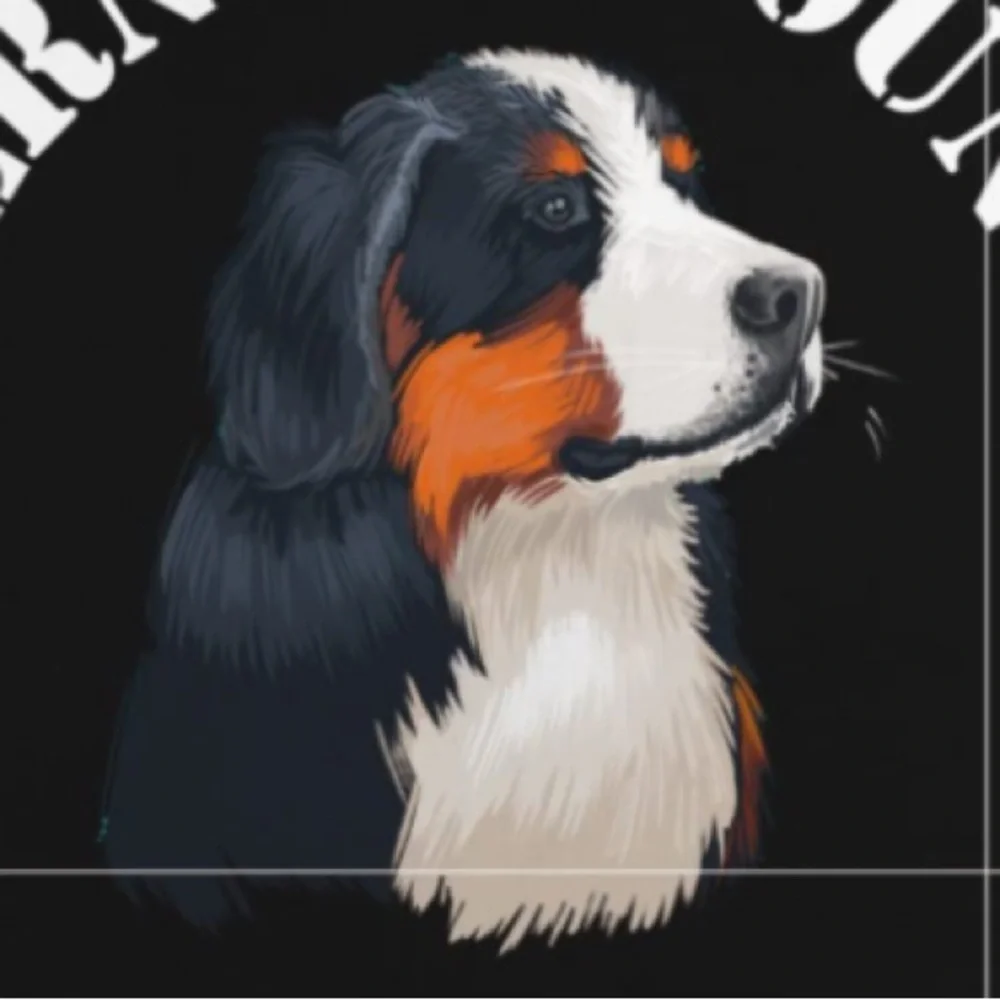 Dog Lovers Accent Pillow 16x16” BLACK